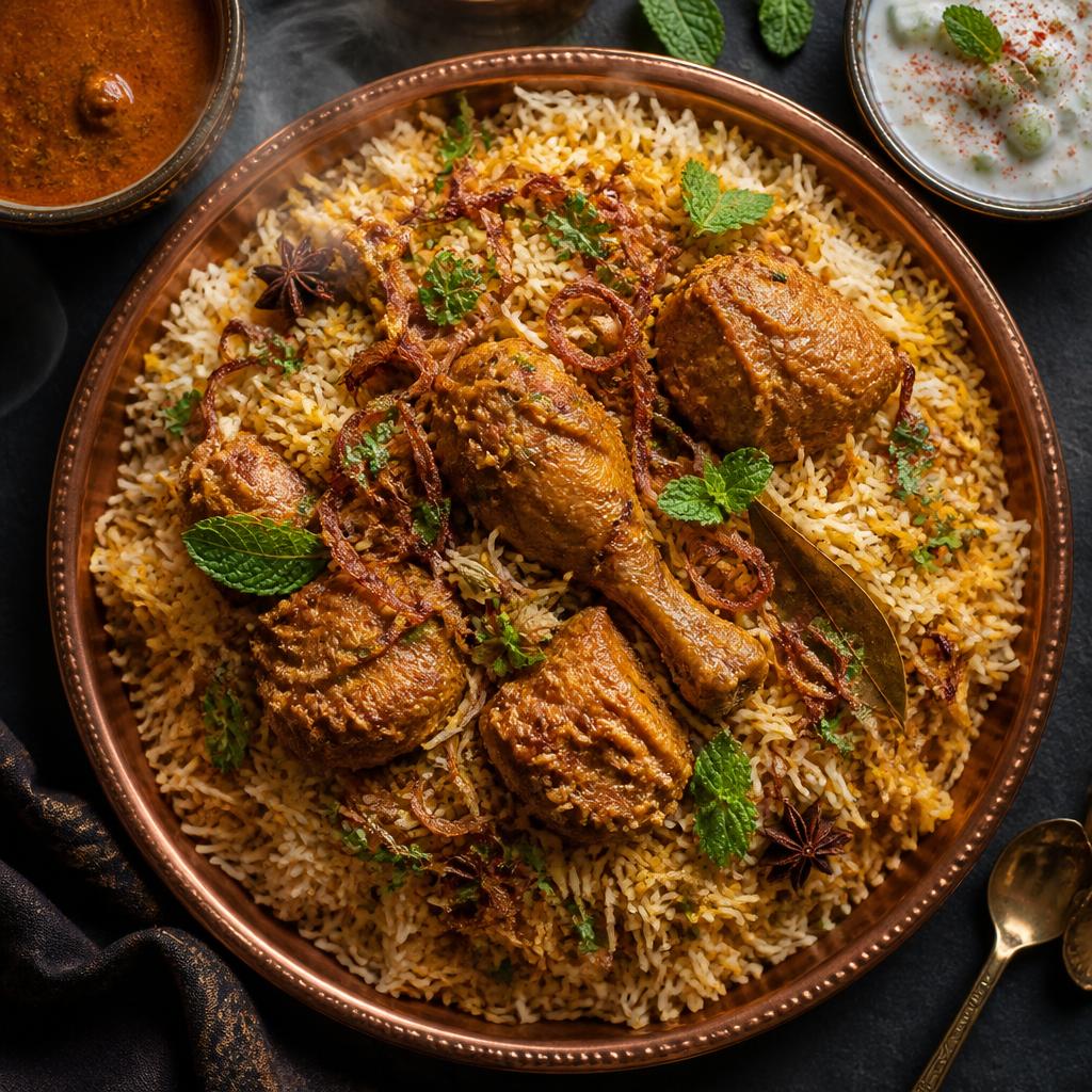 Signature dum biriyani
